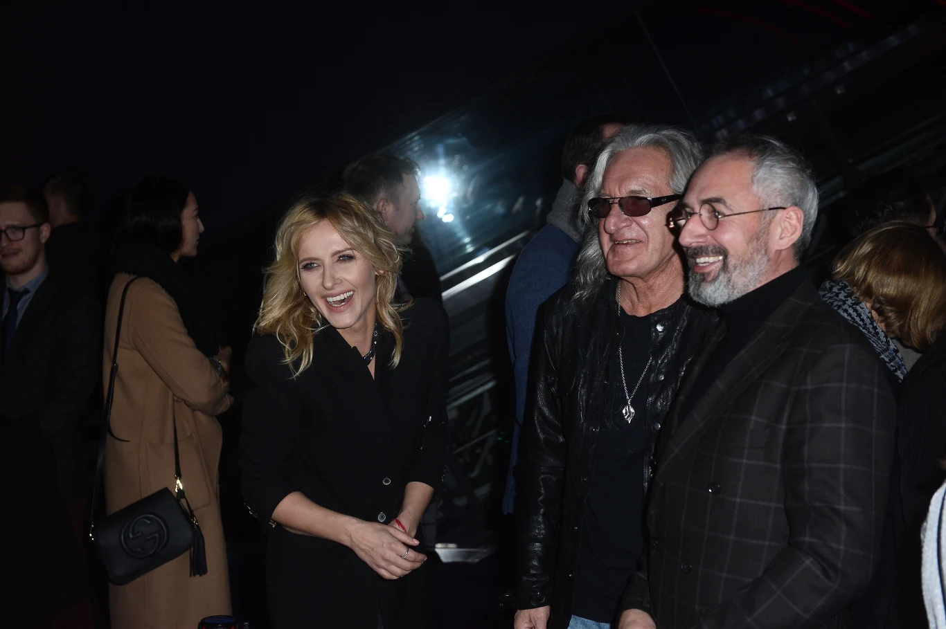 Patrycja Markowska z mężem i ojcem Patrycja Markowska z mężem i ojcem