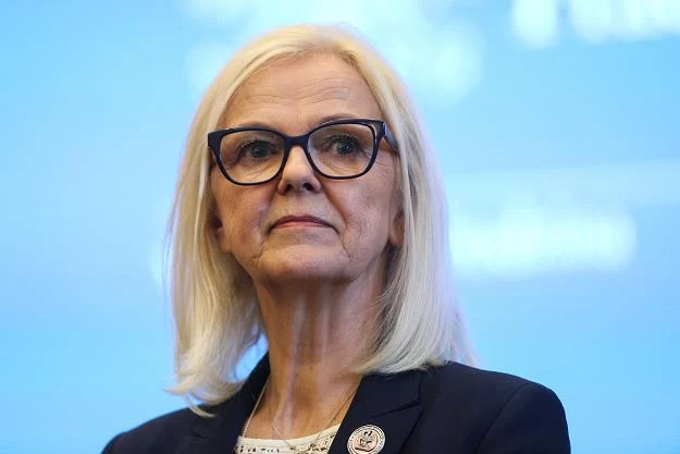Minister rodziny, pracy i polityki społecznej Bożena Borys-Szopa. Fot. Andrzej Hulimka