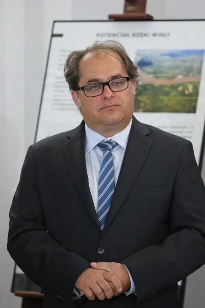 Minister gospodarki morskiej i żeglugi śródlądowej Marek Gróbarczy