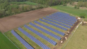 W miejscowości Ligotka nieopodal Wrocławia powstała elektrownia słoneczna