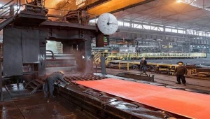 Walcownia blach grubych Huty Pokój w Rudzie Śląskiej