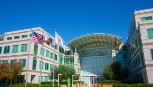 kampus Aplle'a w Cupertino w kalifornii