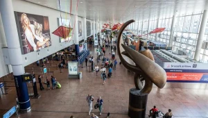 Belgijskie firmy transferują coraz więcej pieniędzy do rajów podatkowych. Nz. lotnisko w Brukseli