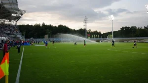 Rusza rozbudowa stadionu Łódzkiego Klubu Sportowego. Fot. Andrzej Zbraniecki