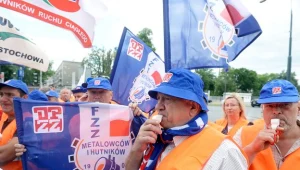 Związkowcy będą bronić Huty Częstochowa. Fot. Jan Bielecki