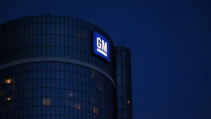 General Motors Renaissance Center w Detroit, Michigan