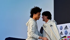 Leroy Sane i Joachim Loew
