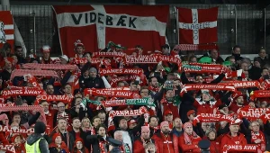 Kibice reprezentacji Danii