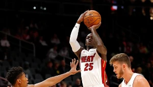 Kendrick Nunn z Miami Heat w akcji