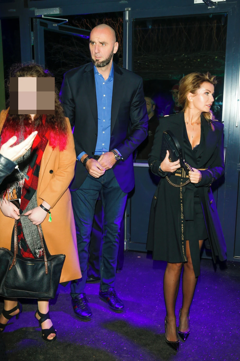 Marcin Gortat z nową partnerką na premierze "Wiedźmina"