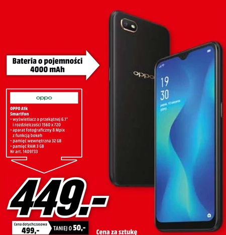 Smartfon Oppo A1k Oppo