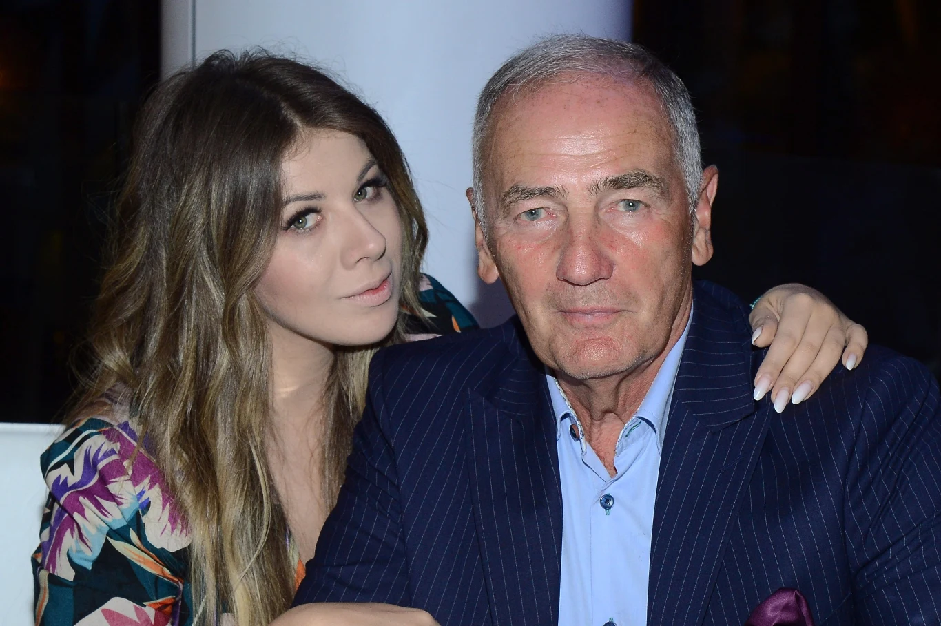 Karol Strasburger z żoną Małgorzatą Karol Strasburger z żoną Małgorzatą