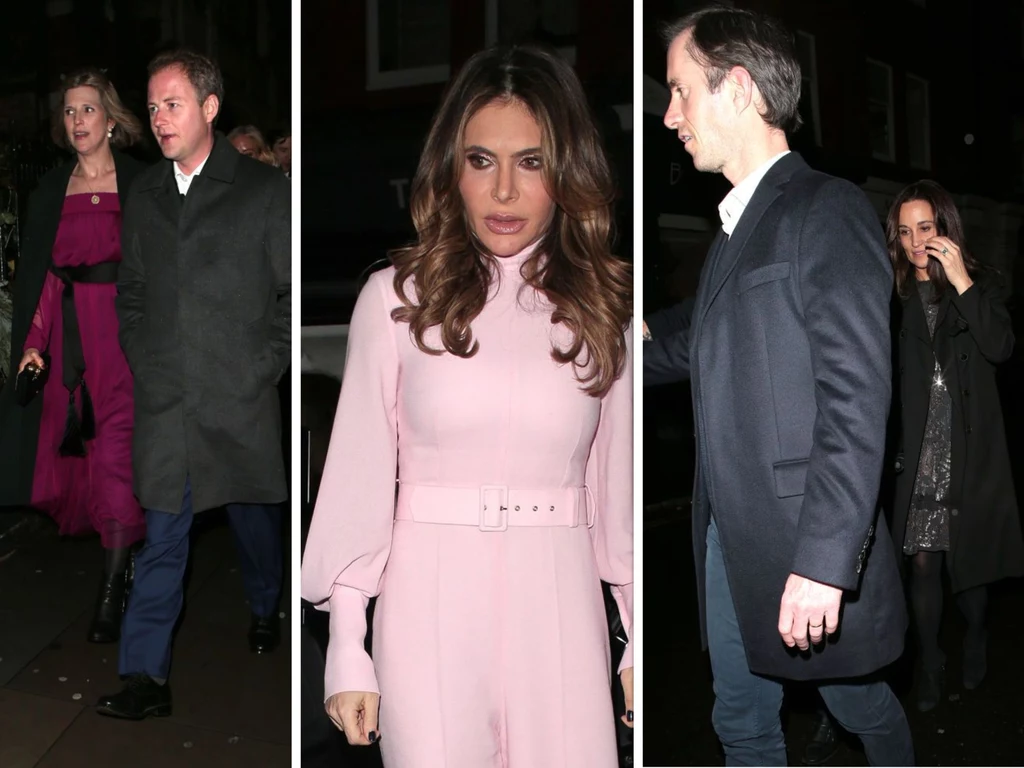 Do Chiltern Firehouse udała się również amerykańska aktorka filmowa i telewizyjna - Ayda Field, długoletni przyjaciel księcia Harry’ego – Guy Pelly, James Middleton z narzeczoną Alizee Thevenet oraz Pippa Middleton z Jamesem Metthewsem. Do Chiltern Firehouse udała się również amerykańska aktorka filmowa i telewizyjna - Ayda Field, długoletni przyjaciel księcia Harry’ego – Guy Pelly, James Middleton z narzeczoną Alizee Thevenet oraz Pippa Middleton z Jamesem Metthewsem.