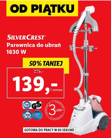 Parownica do ubrań SilverCrest