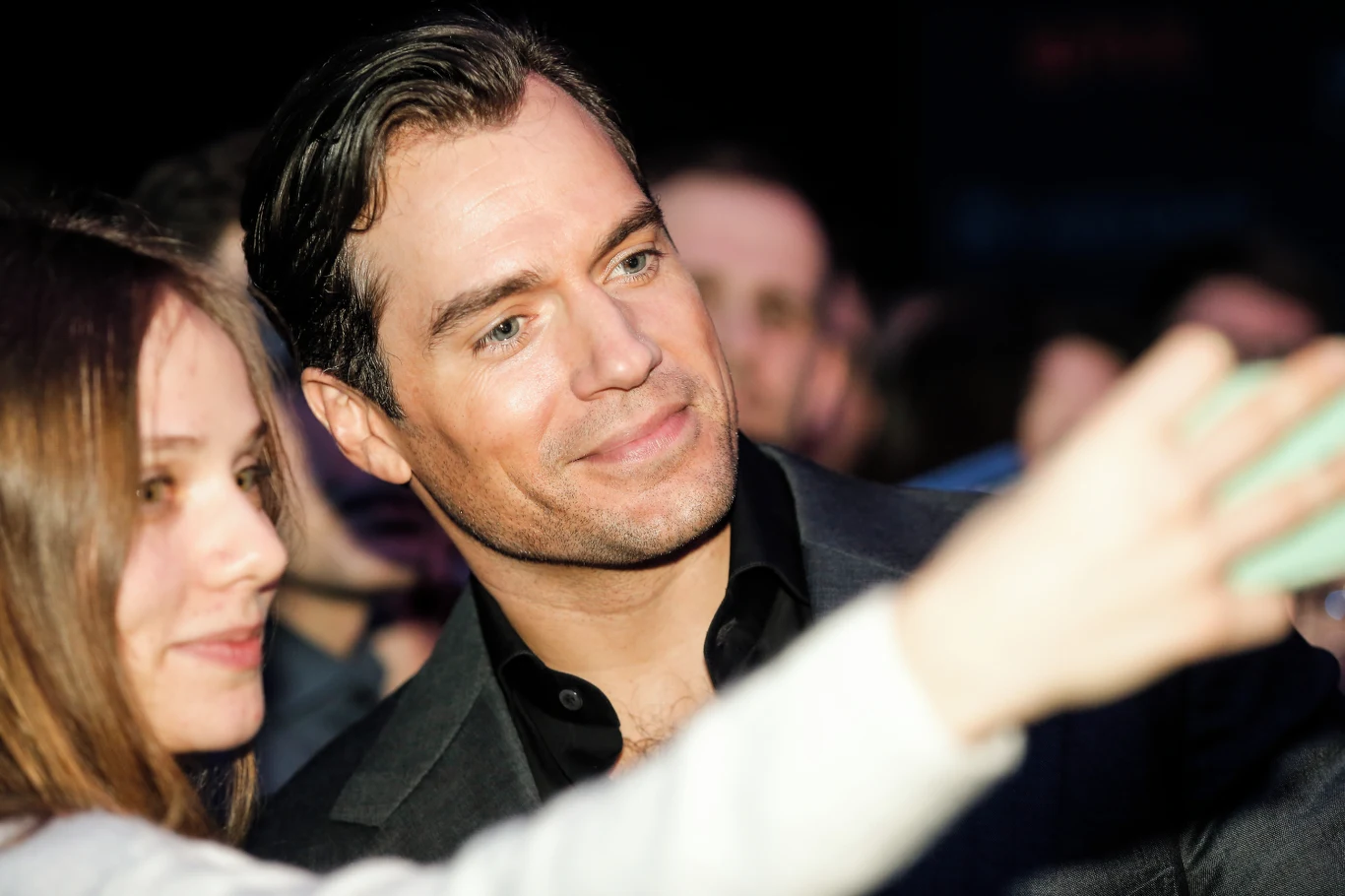 Henry Cavill na polskiej premierze "Wiedźmina" Henry Cavill na polskiej premierze "Wiedźmina"