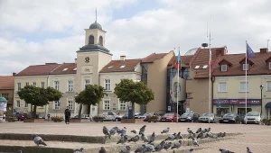 W ratuszu w Łomży (na zdjęciu) trwają przepychanki