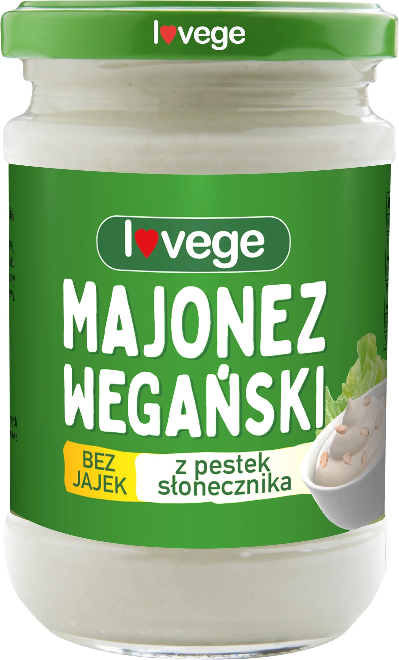 Majonez wegański Lovege od Sante Majonez wegański Lovege od Sante