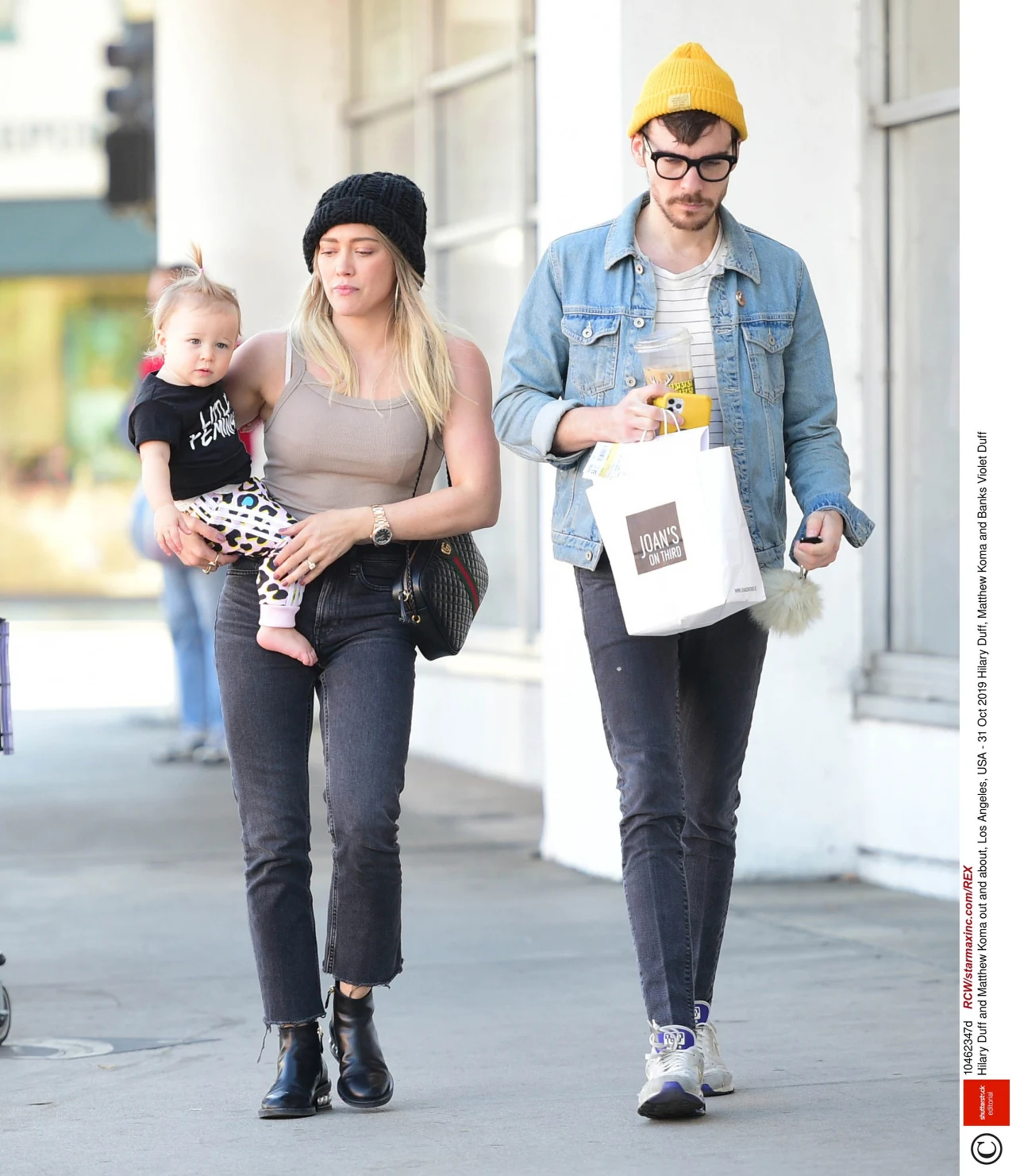 Hilary Duff i Matthew Koma z córką