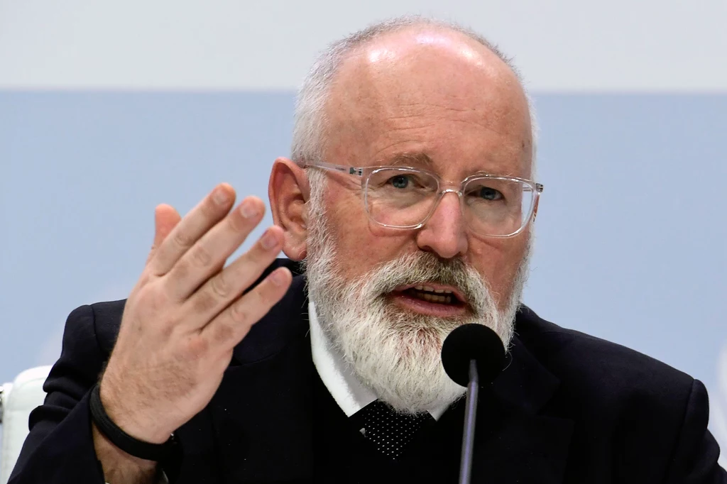 Frans Timmermans, wiceszef Komisji Europejskiej i główny negocjator UE na szczycie klimatycznym COP26 Frans Timmermans, wiceszef Komisji Europejskiej i główny negocjator UE na szczycie klimatycznym COP26