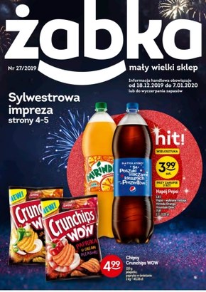 Promocje Sylwestrowe w Żabce!