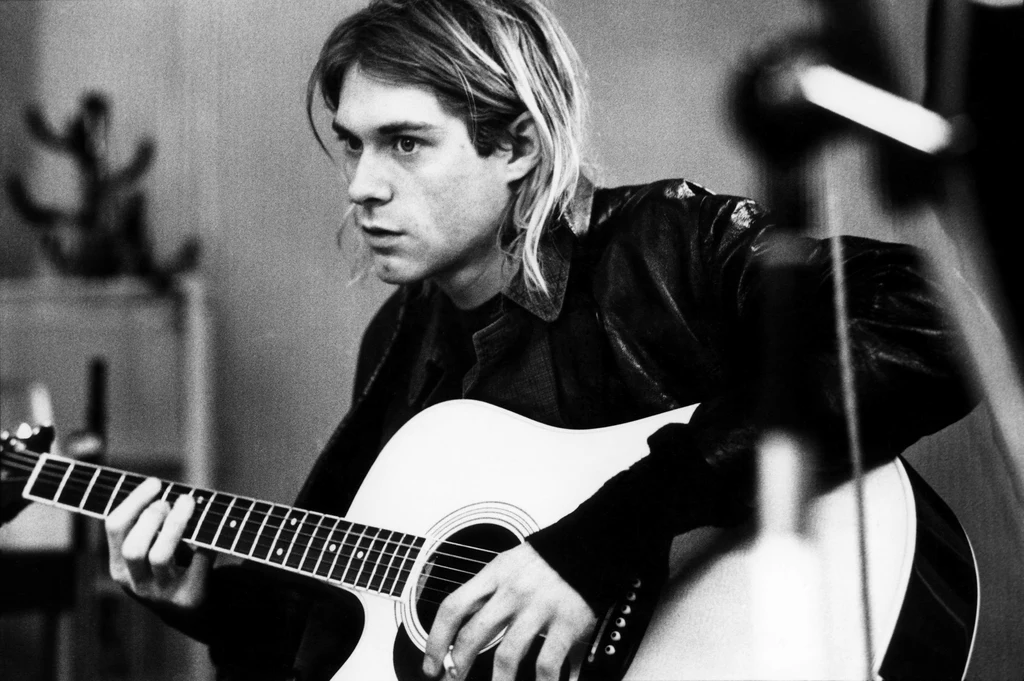 Kurt Cobain (Nirvana) w 1991 r.