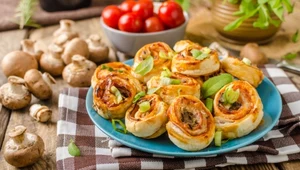 Pieczarkowe ślimaczki