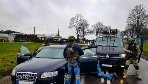 Zatrzymanie podejrzanego 