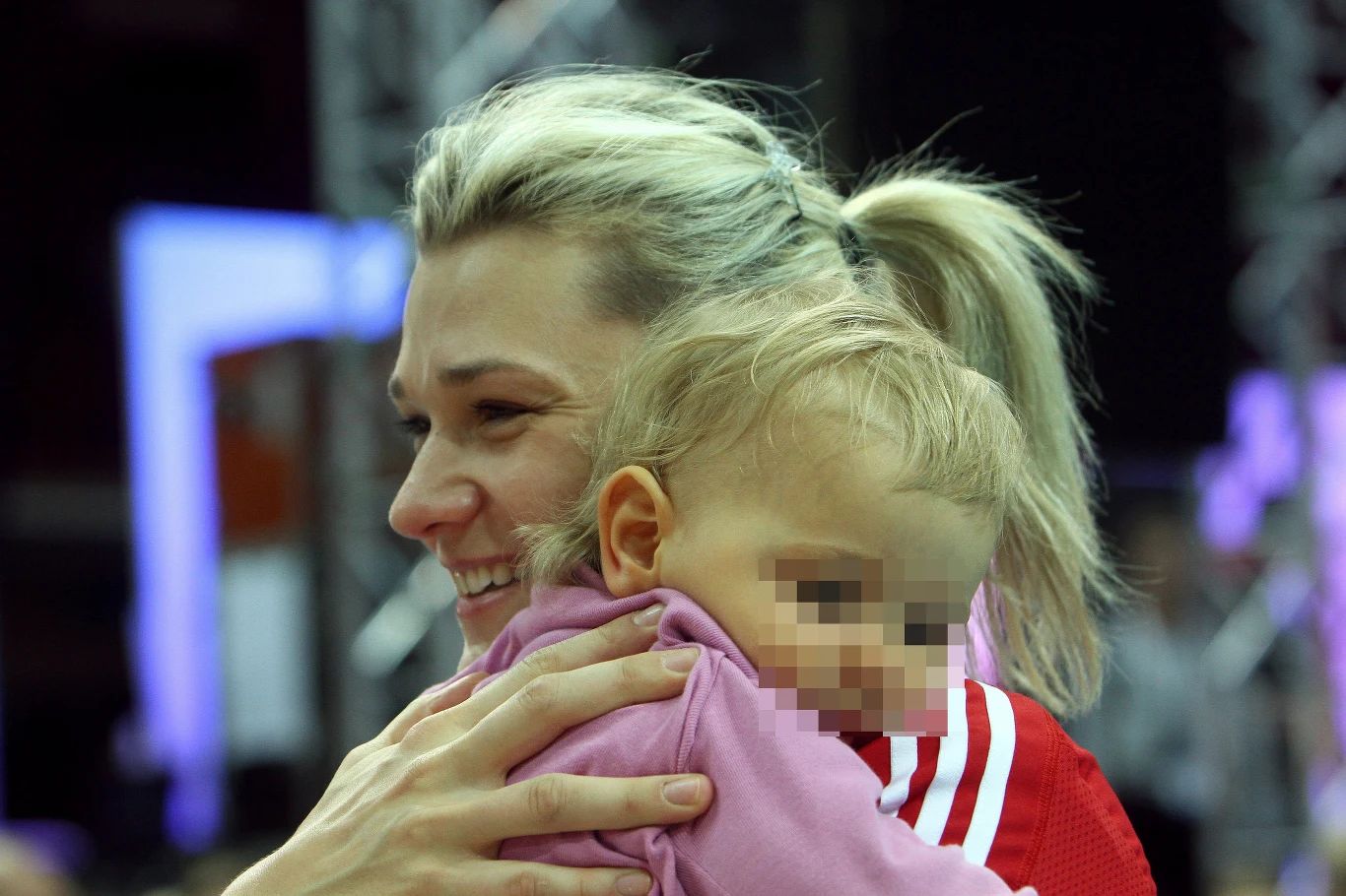 Małgorzata Glinka-Mogentale z córką Małgorzata Glinka-Mogentale z córką