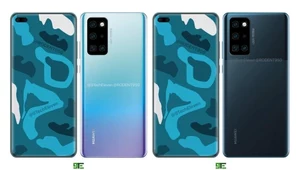 Huawei P40 Pro na renderach