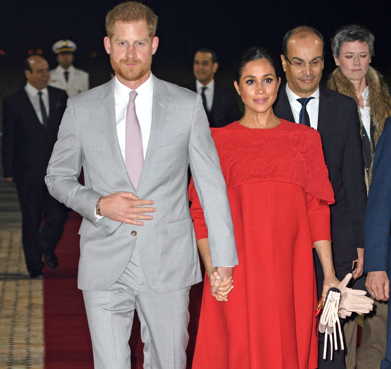 Księżna w słynnej sukience, w której pojawiła się w Casablance Księżna w słynnej sukience, w której pojawiła się w Casablance