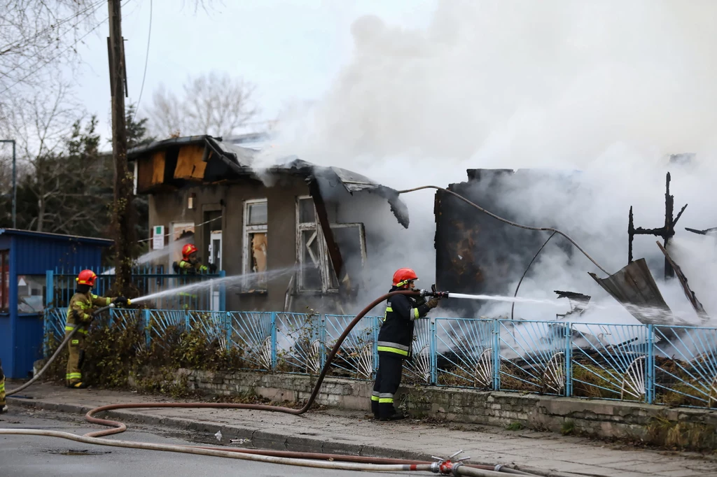 Akcja gaśnicza w Warszawie Akcja gaśnicza w Warszawie