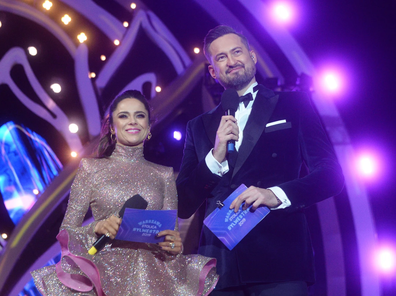 Gabi Drzewiecka i Marcin Prokop