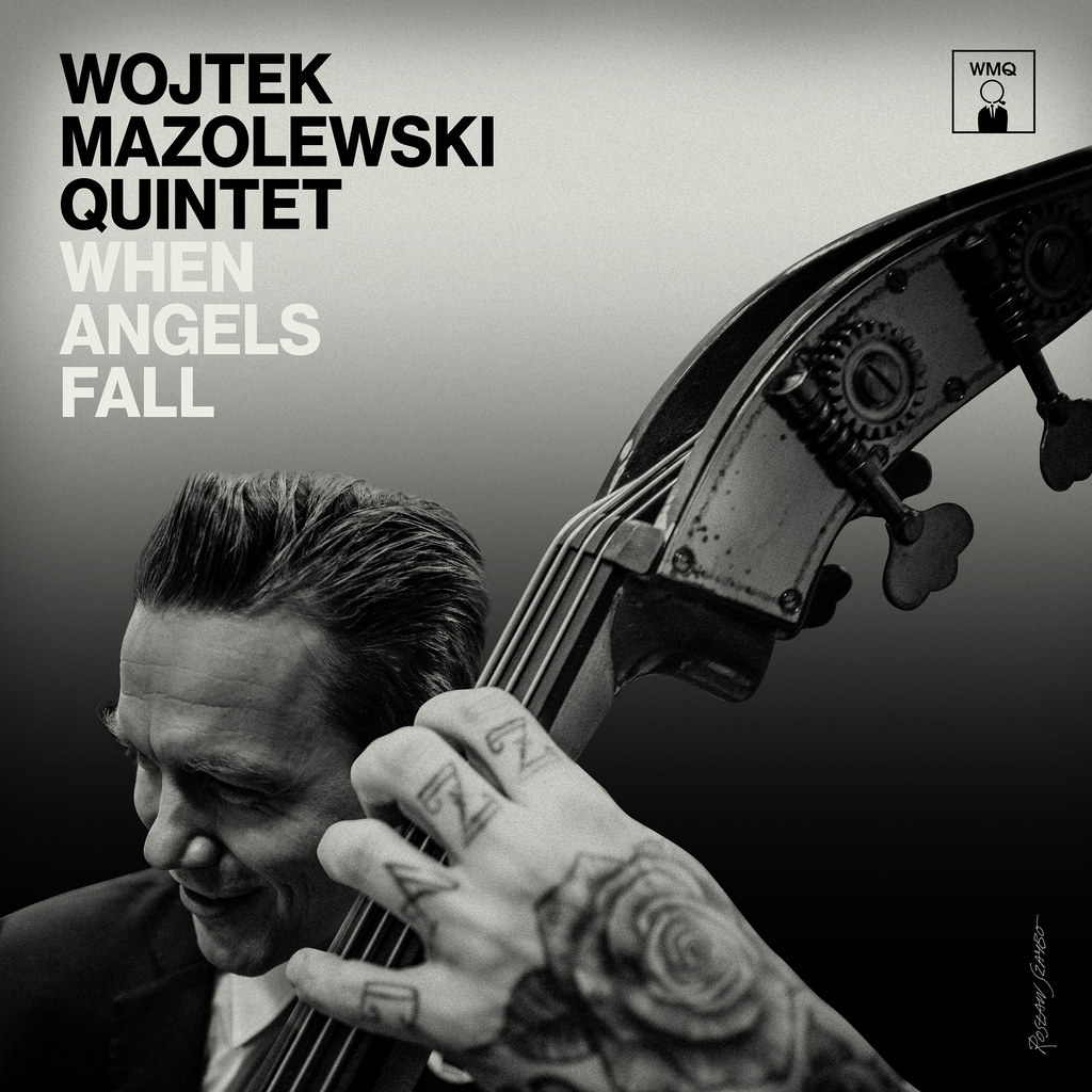 Wojtek Mazolewski na okładce płyty "When Angels Fall"