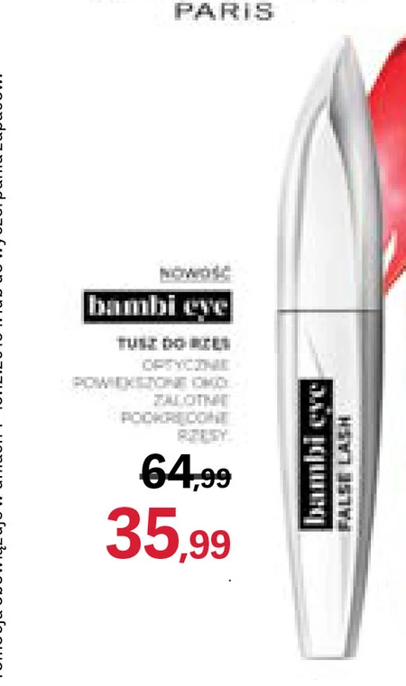 Tusz do rzęs Bambi eye 