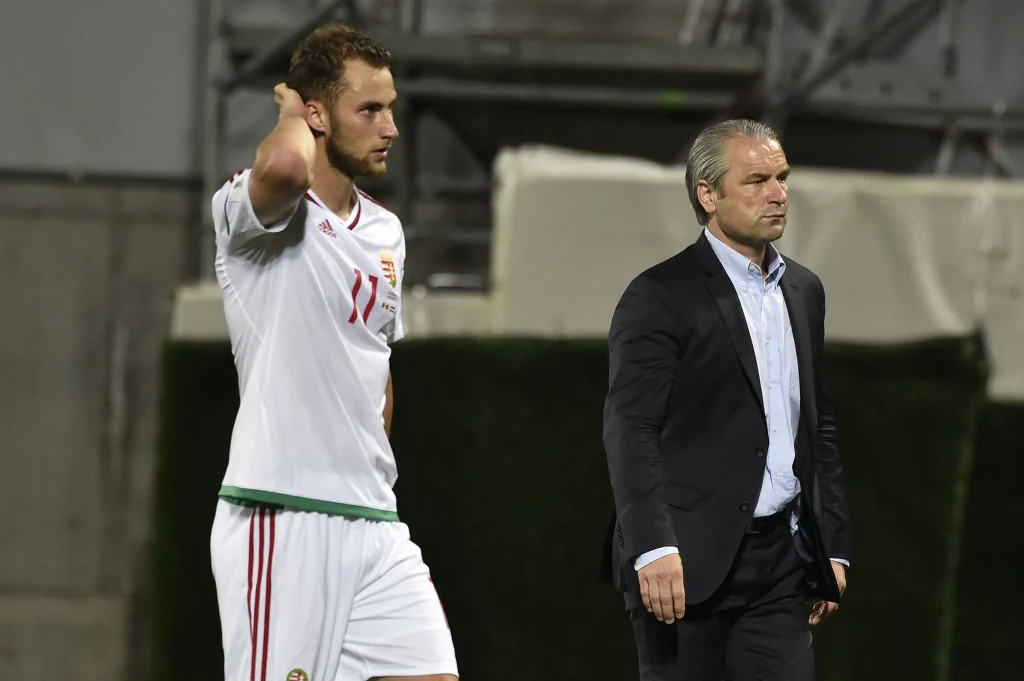 Marton Eppel w barwach reprezentacji Węgier