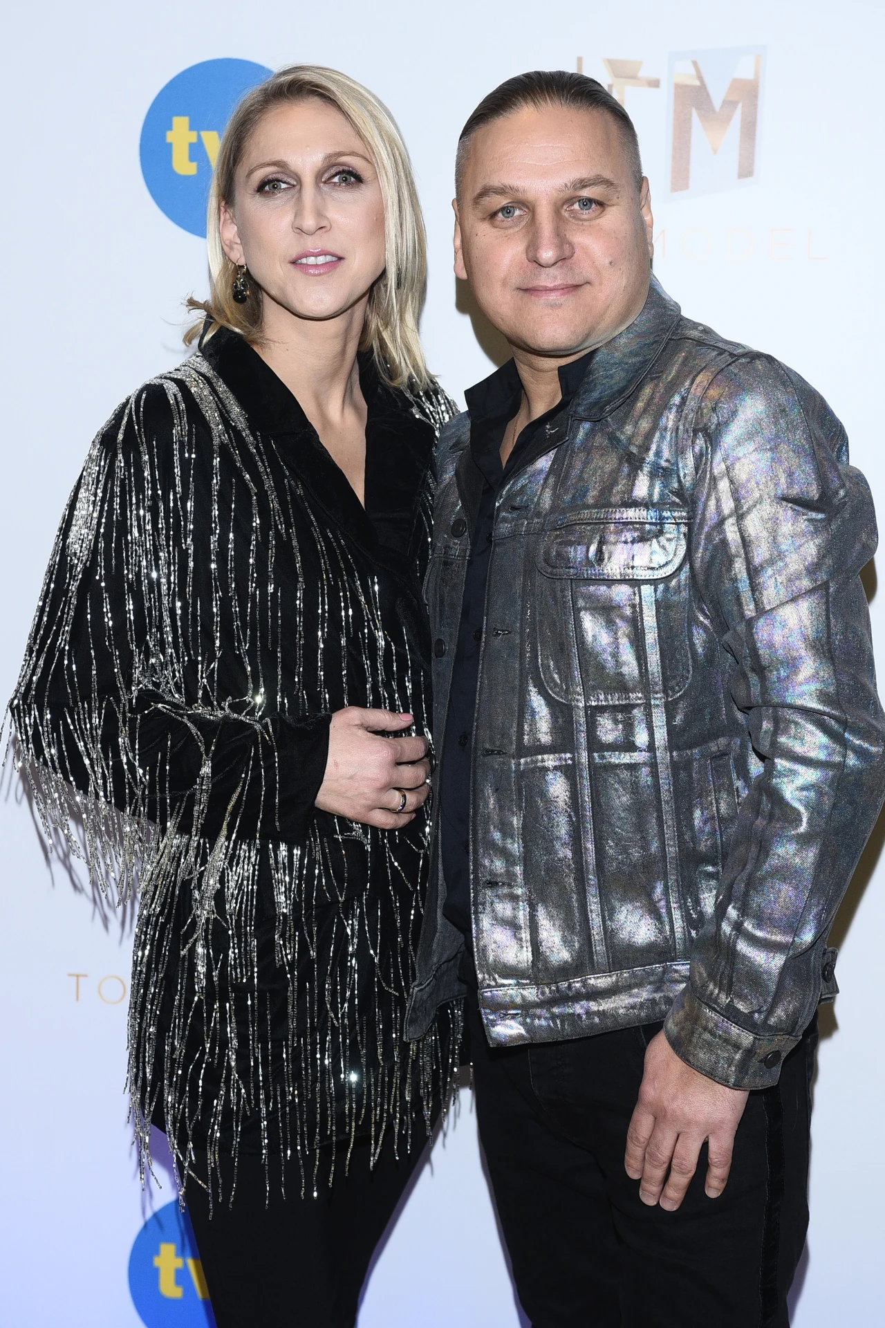 Paweł Golec z żoną, Katarzyną Paweł Golec z żoną, Katarzyną