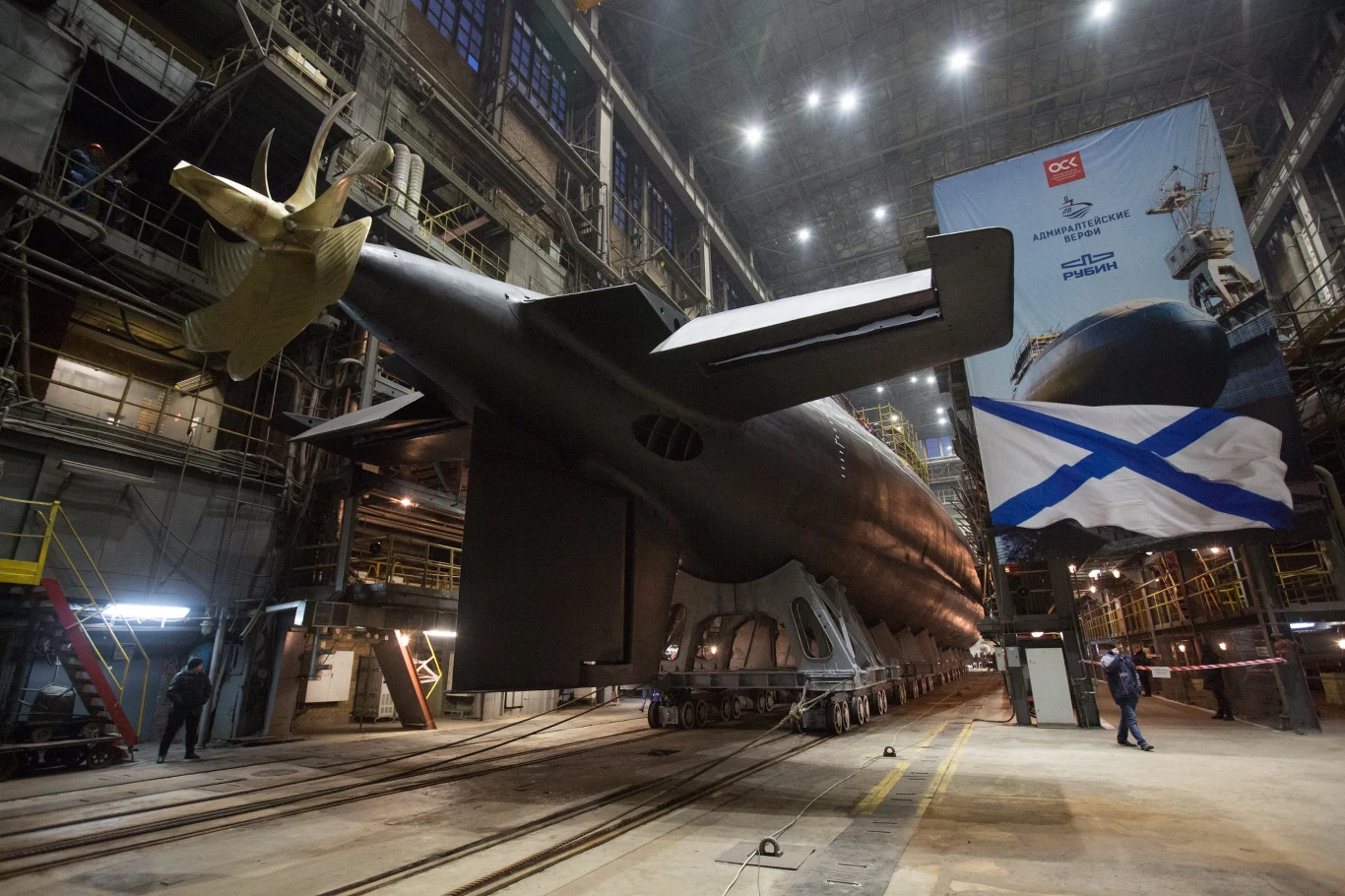 Okręty projektu 636 należą do najcichszych okrętów podwodnych na świecie