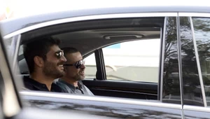 Fadi Fawaz i George Michael w 2012 r.