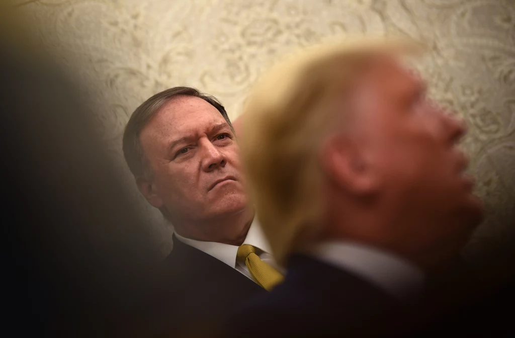 Mike Pompeo i Donald Trump Mike Pompeo i Donald Trump
