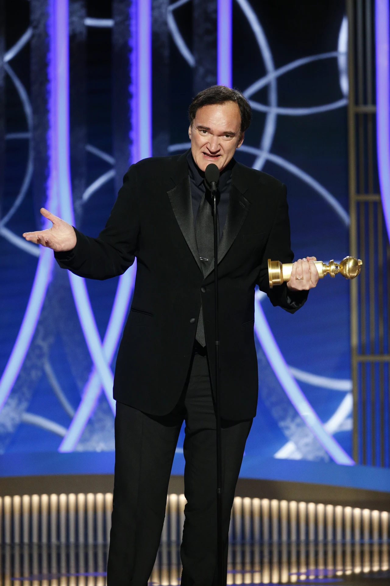 Quentin Tarantino ("Pewnego razu... w Hollywood") - ze statuetką za najlepszy senariusz