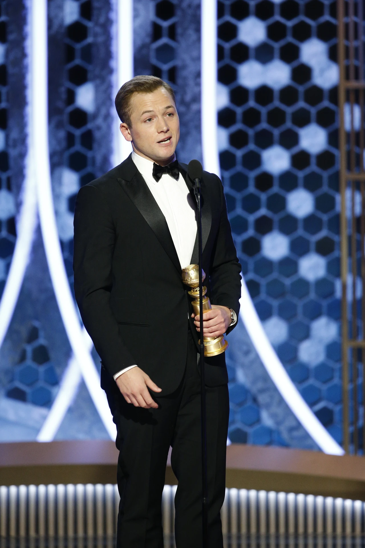 Taron Egerton ("Rocketman") - aktor w komedii lub musicalu