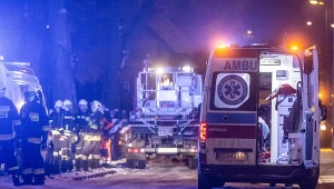 W pożarze hospicjum śmierć poniosły cztery osoby