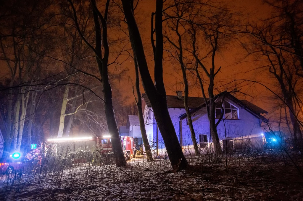 Na zdjęciu hospicjum, w którym doszło do pożaru Na zdjęciu hospicjum, w którym doszło do pożaru