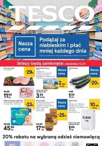 tesco centra handlowe