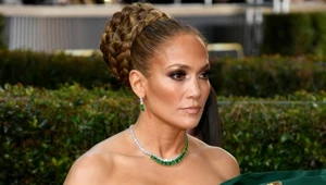 Jennifer Lopez na gali Złote Globy 2020