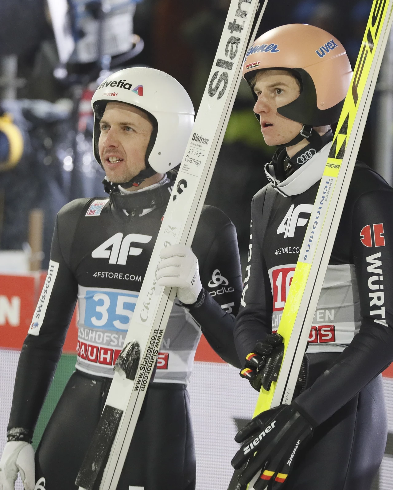 Simon Ammann oraz Karl Geiger Simon Ammann oraz Karl Geiger