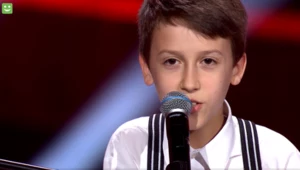 "The Voice Kids": Paweł Madzia doprowadził trenerów do łez 