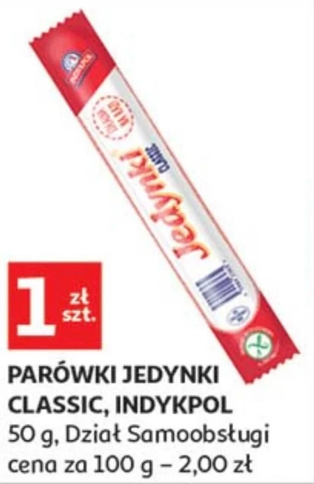 Parówki Jedynki Indykpol