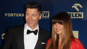 Robert Lewandowski z żoną na Gali Mistrzów Sportu