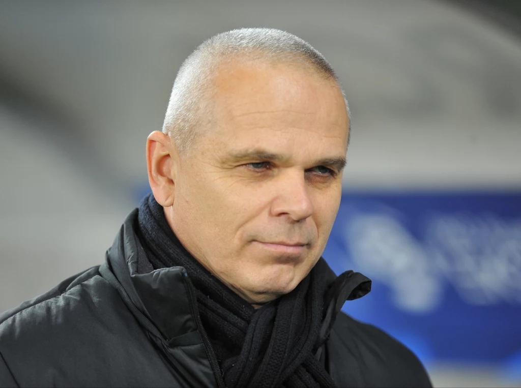 Trener Śląska Vitezslav Laviczka Trener Śląska Vitezslav Laviczka